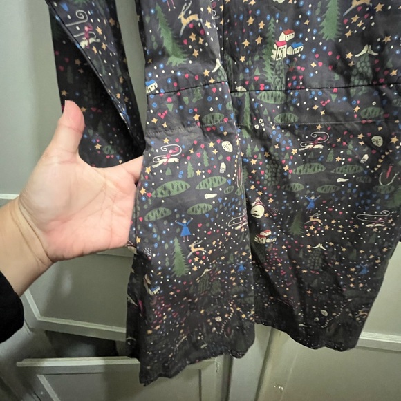 Samantha Pleet Alice Wonderland tie back shirt dress size 10 - Picture 11 of 16